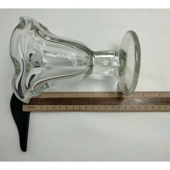 Sundae Ice Cream Dish Bowl Vintage Heavy Soda Fountain Train Mint Railroad - Picture 3 of 6